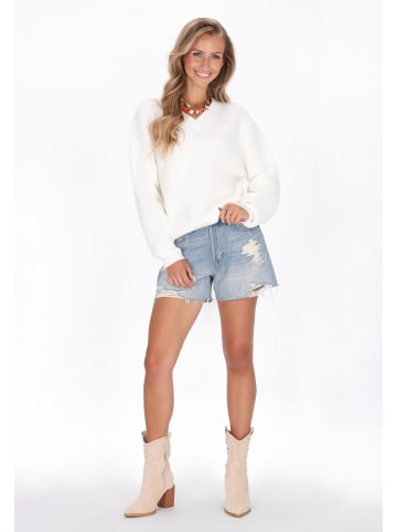 IZIA Women Sweater in offwhite