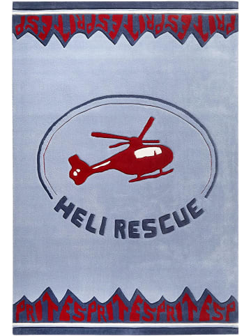 ESPRIT Teppich Heli Rescue in blau