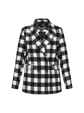 myMo ROCKS Women Blazer in black white check