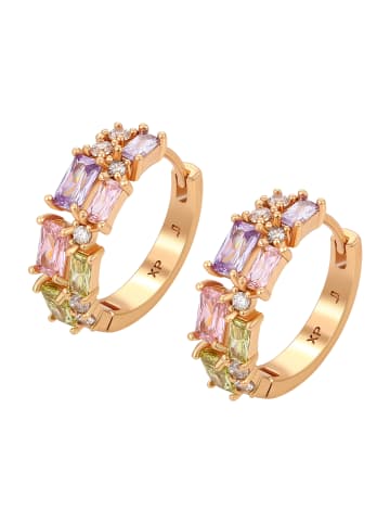 gaya Women Earrings in Rose Gold Multicolor