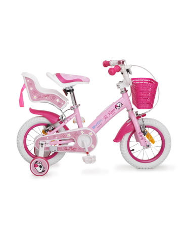 Byox Kinderfahrrad 12 Zoll Puppy in rosa