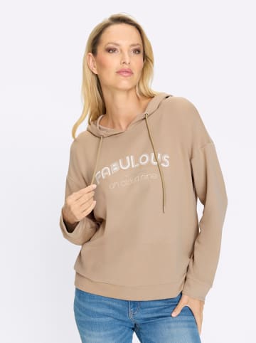 Heine Sweatshirt in beige