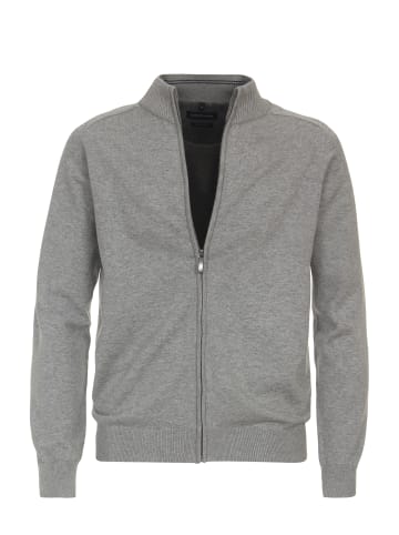 Casa moda Strickjacke Basic in Silber