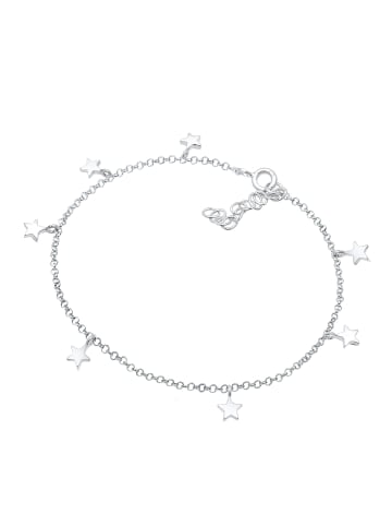 Elli Fußschmuck 925 Sterling Silber Sterne, Astro, Stern in Silber