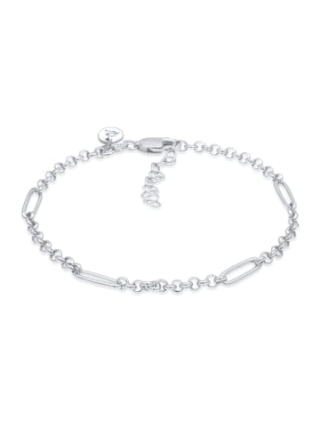 Elli Armband 925 Sterling Silber Figaro in Silber