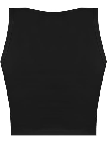 Janice 3 x Damen crop Top Namlea in Schwarz