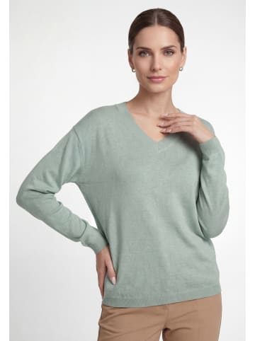 Usha Women Sweater in sage green