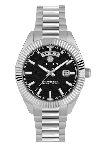 Philipp Plein Analoguhr für Herren in silber