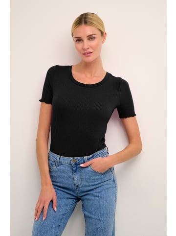 Kaffe T-shirt KAdrew Slim fit in Black Deep