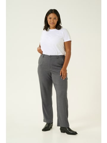 KAFFE curve Pants Suiting KCmerla in Dark Grey Melange