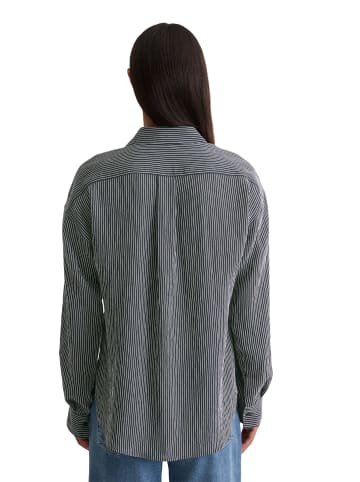 Marc O'Polo Streifenbluse relaxed in Navy offwhite stripe