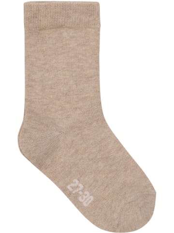 Minymo Kinder Socken "Ankle Sock (2-Pack)" in Braun