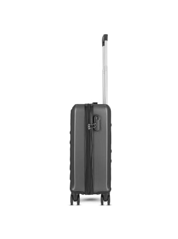 Worldpack New York 2.0 4 Rollen Kabinentrolley S 55 cm in black-metallic