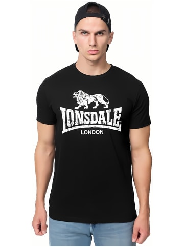 Lonsdale T-Shirt "Silverhill" in Schwarz