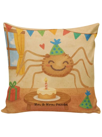 Mr. & Mrs. Panda Kopfkissen 40x40 Spinne Agathe Party Design ohn... in Weiß