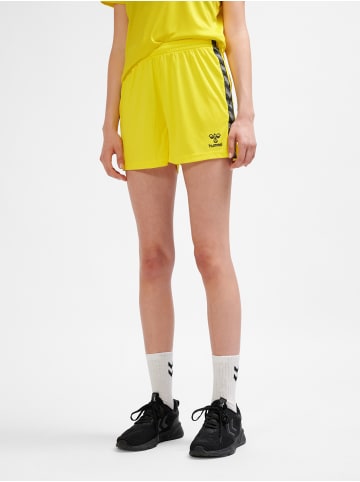 Hummel Verstellbare Taille Kurze Hose Hmlauthentic Damen in BLAZING YELLOW