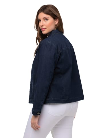 Ulla Popken Jeansjacke in blue denim