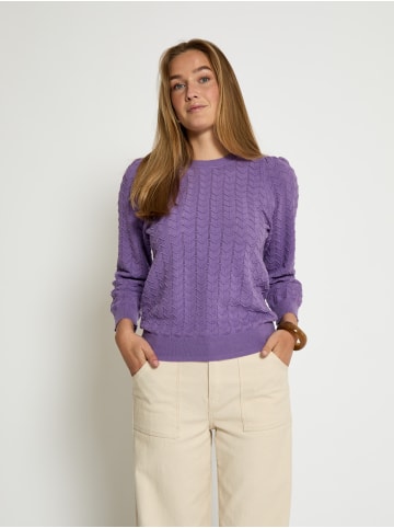 Peppercorn Pullover in FAIRY WREN LILAC
