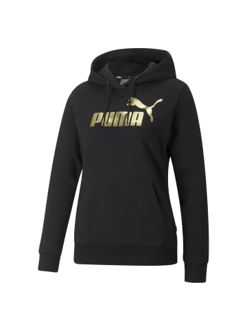 Puma Sweatshirt in Schwarz/Gold