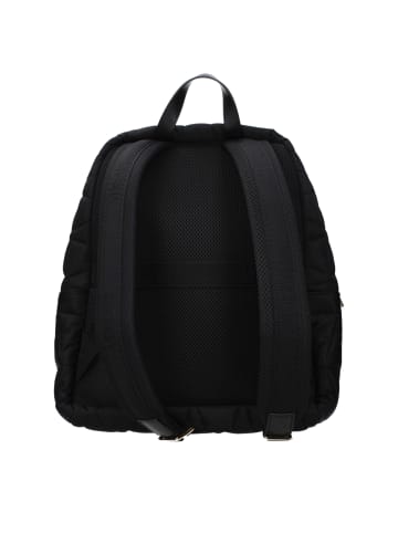 Versace Schwarz Stoff Rucksack