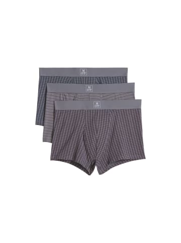 Marc O'Polo Trunk Essentials in blue print/blue stripe