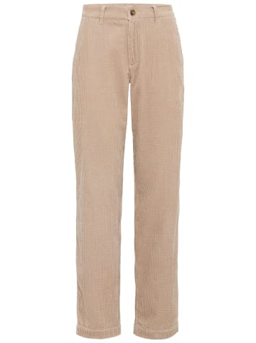 Camel Active Loose Fit Softcordhose aus Baumwolle in Mandel