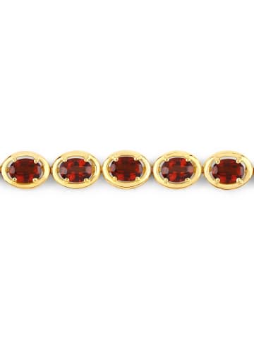 Rafaela Donata Armband aus Sterling Silber mit Granat in gelbgold