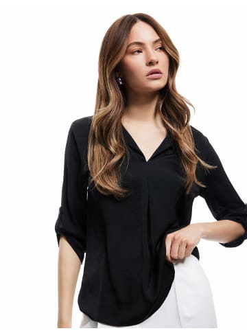 KOTON SHIRTS LS in Schwarz