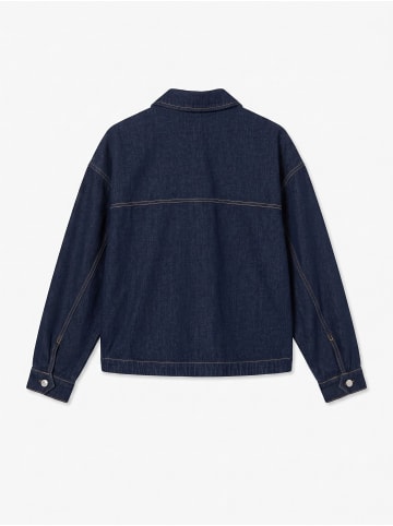 Vero Moda Hemdjacke in Dark Blue Denim