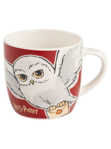 Harry Potter Harry Potter Frühstücksset Hedwig Eule Geschirr Set 3-teilig in rot
