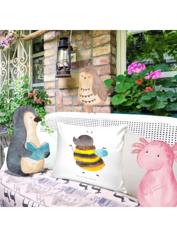 Mr. & Mrs. Panda kuschelkissen 40x40 Hummel flauschig ohne Spruch in Weiß