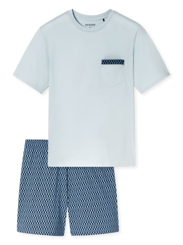 Schiesser Pyjama Comfort in hellblau