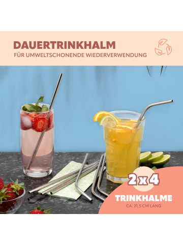 bremermann 8er Edelstahl-Trinkhalme