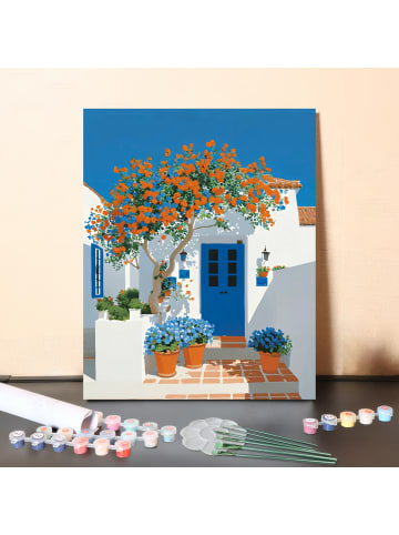 ARTNANAS DIY Malen nach Zahlen Set-"Gartenpforte" 