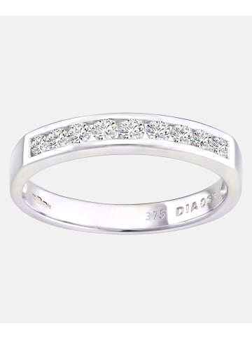 Diamant L'éternel Eternity-Ring aus 375 Weißgold mit Diamant