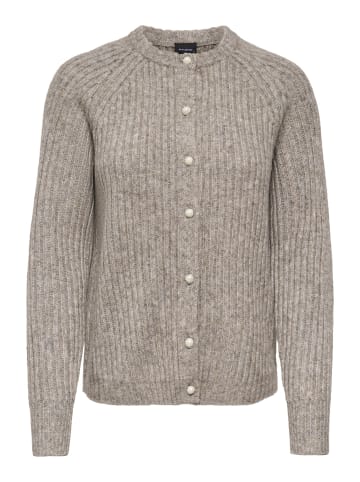 ONLY Strickjacke in Silver Mink