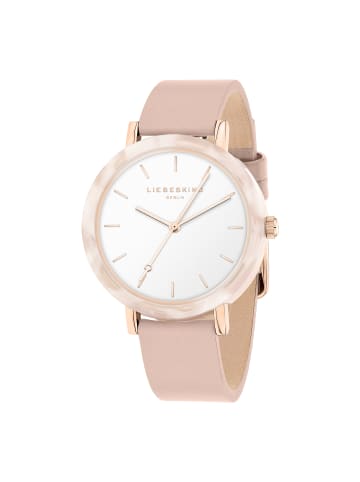 LIEBESKIND BERLIN Armbanduhr Acetat Chic in rosa