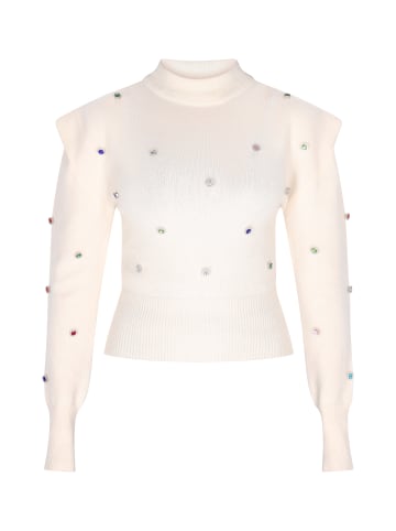 faina Damen Pullover in Wollweiss