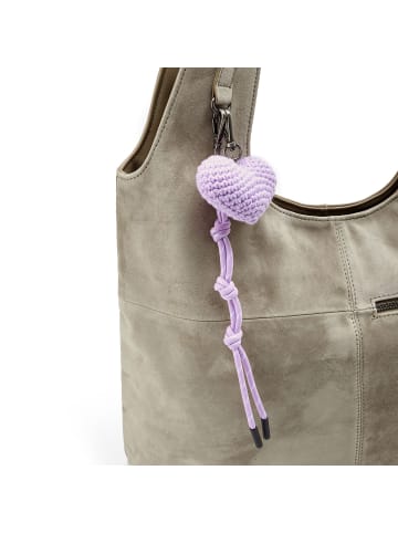 FREDs BRUDER Beautiful Mess Schultertasche Leder 40 cm taupe