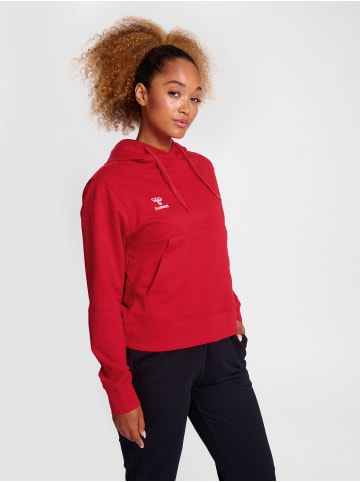 Hummel Verstellbare Taille Kapuzenpullover Hmlgo Damen in TRUE RED