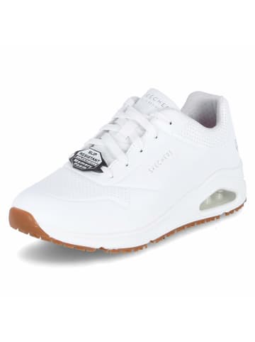 Skechers Low Sneaker UNO SR in Weiß