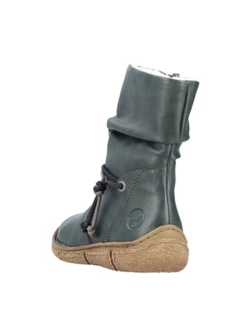 rieker Komfort Stiefeletten in Grün