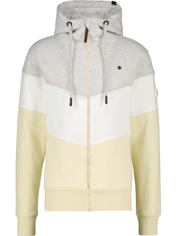 alife and kickin Kapuzensweatjacke, Sweatjacke SimonAK A in creme