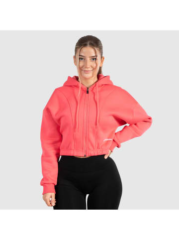 SMILODOX Zip Hoodie Rayna in Pink