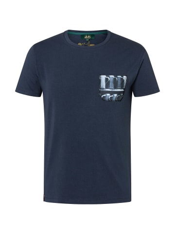 Wiesnkönig T-Shirt Bierkrug K20 in Marine