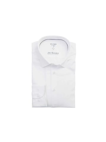 OLYMP Langarm FreizeitHemd für Herren in weiß