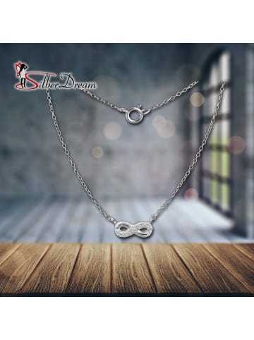 SilberDream 925 Sterling Silber Damen SilberDream Halsketten Unendlich  ca. 45cm