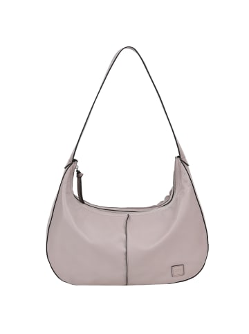 FREDs BRUDER Ginsberg Schultertasche Leder 36 cm in light grey