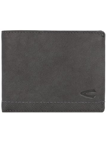 Camel Active Nimbus Geldbörse RFID Schutz Leder 12 cm in charcoal