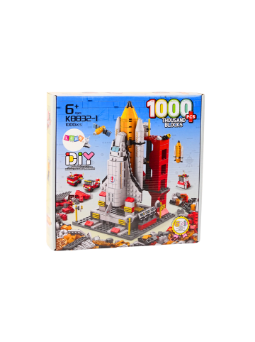 Wisam® Bausteine ??Weltraumrakete 6in1 Raumfahrzeuge 1000 Stk.